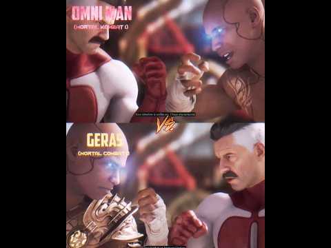 Omni Man vs Geras #mortalkombat #mortalkombat1 #omniman #geras #edit #1v1