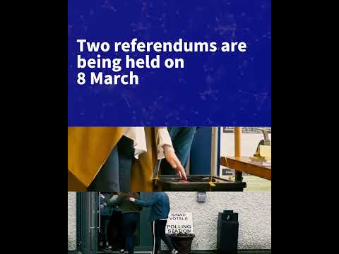 What are the referendums on 8 March about?