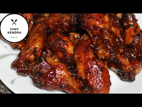 Honey BBQ Chicken Wings!