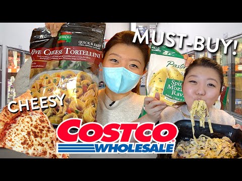 COSTCO FROZEN FOOD HAUL! Best PIZZA & PASTA to Buy 2022