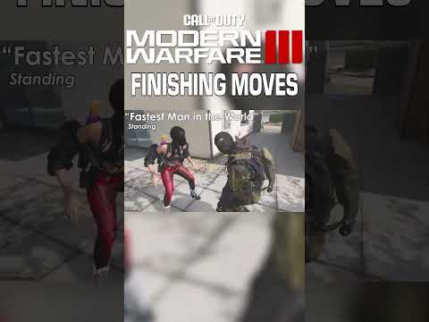 MW3 Finishing Moves? #mw3 #warzone #callofduty #codwarzone  #modernwarfare3 #blackops6