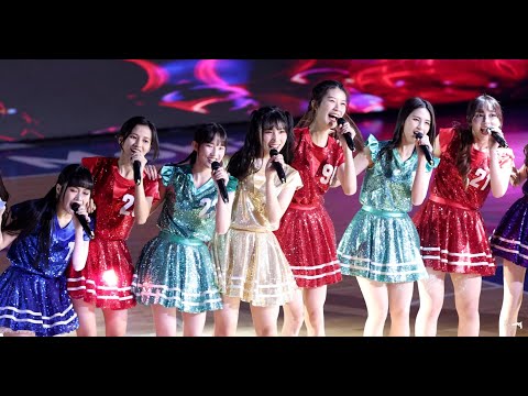 230318  '勇往直前' 富邦勇士賽後表演 - 布丁 鄭佳郁 cam - AKB48 Team TP @台灣大哥大 勇士中學 悍你同樂 | FanCam | 2023.3.18