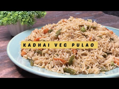 Vegetable Pulao Recipe in 15 minutes | वेज पुलाव | Simple Veg pulao Recipe |Easy pulao recipe |