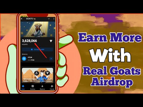 🐐 Real Goat airdrop with more token and more earning | All you need to know about Real Goat airdrop