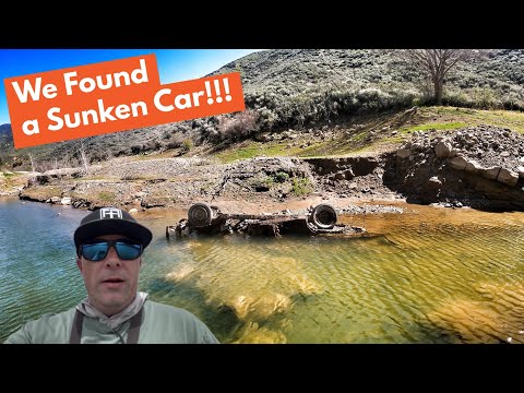 Went Fishing, Found a Car in the Lake!-Castaic Lake/Prespawn Trout, Bass and Crappie