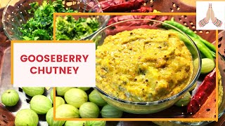 Gooseberry Chutney recipe / Healthy, tangy, sweet & spicy Gooseberry recipes / easy chutney recipes