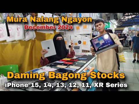 Daming Bagong Stocks at Mura Nalang Ngayon December 2024, iPhone 15,14,13,12,11 Series, greenhills