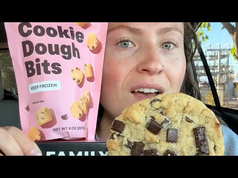 Trying Crumbl Cookie’s Products (feat. CEREAL & Cookie Dough) 🍪🥣 | Fast Food Review #crumbl #dessert