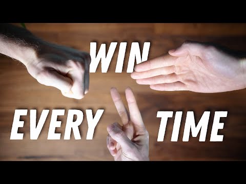 HOW TO WIN ROCK PAPER SCISSORS!! // EASY TUTORIAL