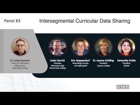 Panel 3: Curricular Data Sharing from BC's Intersegmental Pathways Symposium