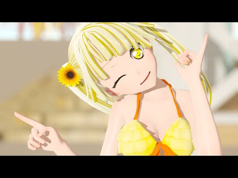 【MMDバンドリ】DEEP BLUE TOWNへおいでよ/弦巻こころ(水着)【4K】