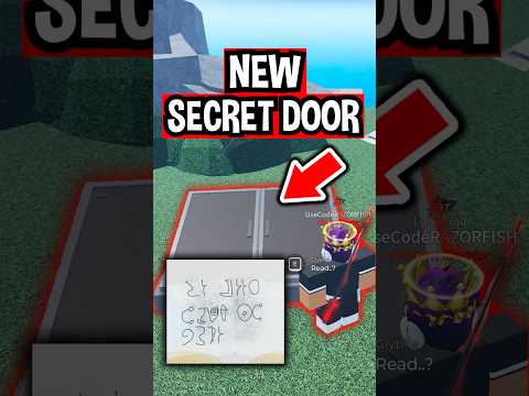 New SECRET DOOR in Roblox Fisch..