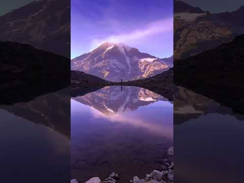 Stunning Mirror Lake at Mt. Rainier National Park!