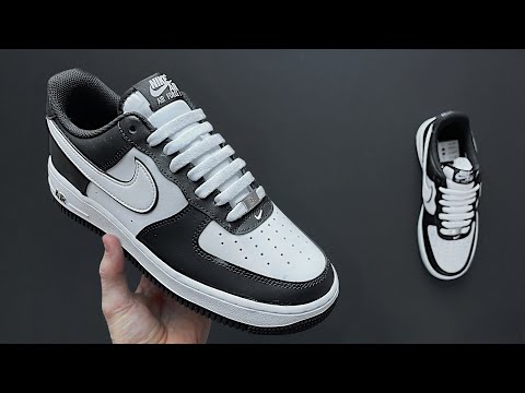 HOW TO STRAIGHT LACE UP NIKE AIR FORCE 1 LOW (BAR LACE)