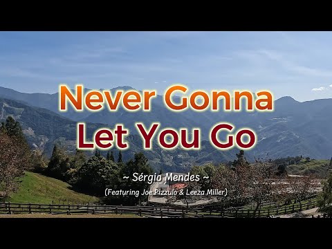 NEVER GONA LET YOU GO - (Karaoke Version) - in the style of Sérgio Mendes