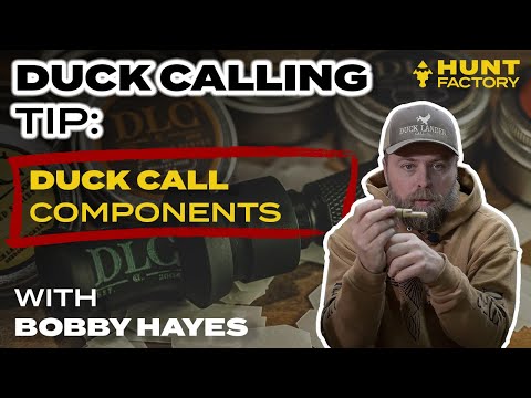 How To Blow A Duck Call: Basic Duck Call Components