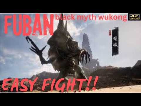 Black myth wukong fuban boss fight