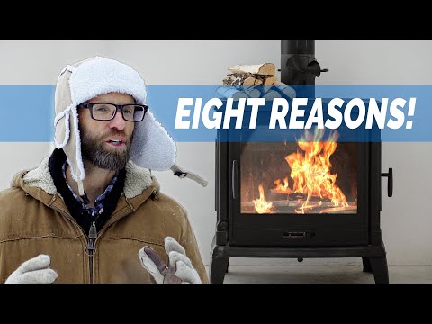 I Love Heating With Wood! 8 Reasons For Wood Stoves, Fireplace.