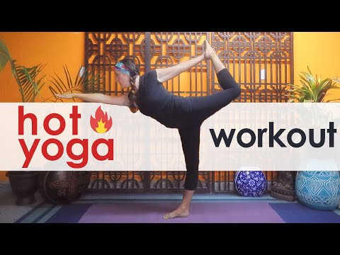 Hot Yoga Workout - Full 50 Minute Hot Yoga Class