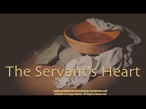 A Servants Heart - A Message By: G. Craige Lewis of EX Ministries