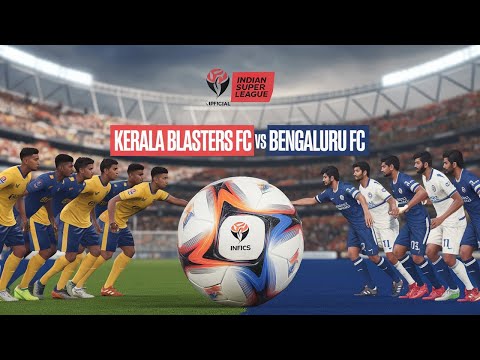 🔴LIVE - live: Kerala Blasters FC vs Bengaluru FC | Today Live Football Match | ISL 2024-25