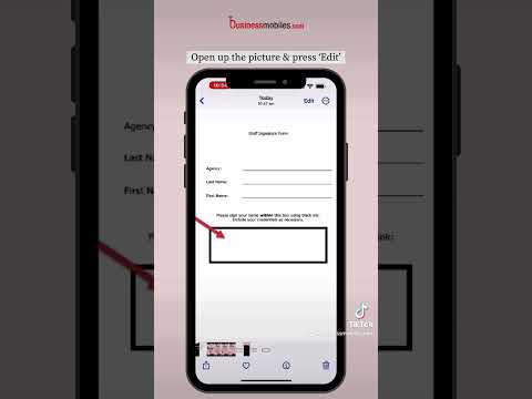 You can sign a form from your iPhone!✍🏼😱