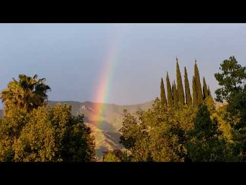 Rainbow 🌈 in Glendale ( a rare event).