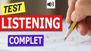 Entrainement TOEIC - LISTENING TEST