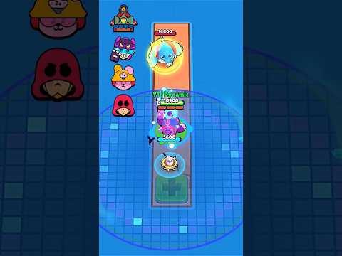 16 Power Bear Vs Brawlers #brawlstars #shorts