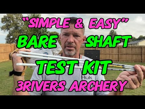 Bare Shaft Testing Made Easy! “How To” Select Your Hunting Arrows!