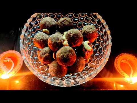 Healthy sweet for Deepawali/ Ragi almond balls/ Ruchikkoottuspecial