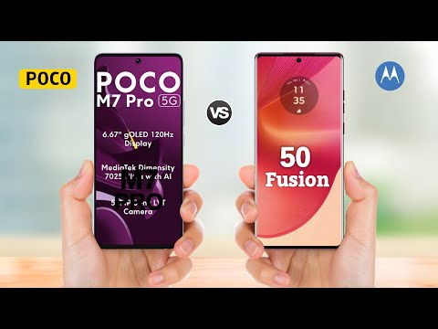 Poco M7 Pro 5g vs Moto Edge 50 Fusion || Full Comparison