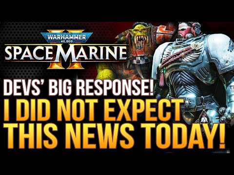 Warhammer 40K Space Marine 2 - I Did NOT Expect This News Today!  Devs Respond About Big Features!