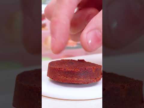 Rainbow Chocolate Dessert #shorts #cake #miniaturecooking #satisfying #asmr #minikitchen