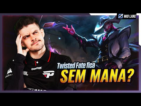 TWISTED FATE sem itens convencionais de MANA! Dá certo?!