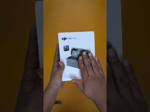 All New DJI Mic Mini Unboxing. Indian retail unit.