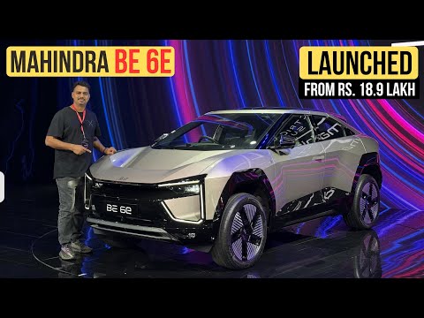 Mahindra BE 6E Electric SUV Launched From Rs. 18.9 Lakh - Creta EV & Vitara EV 🎯