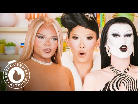 Vanessa Vanjie, Plastique Tiara & Gottmik Get Spicy While Sharing Their Controversial Food Opinions