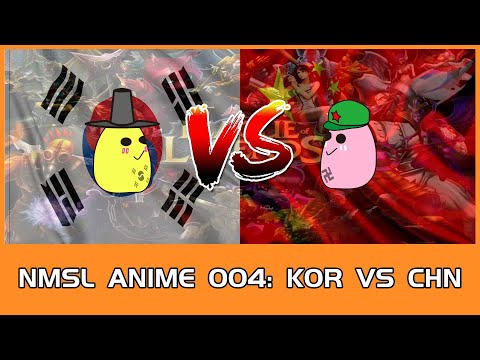 NMSL ANIME Episode 004: Korea vs China in League of legends, and how to beat Chinese players easily