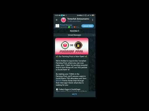 Tomarket Farming Pool Starting Now Get 10% Extra Income | Tomarket Airdrop | Tomarket Withdraw News