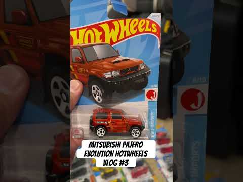 Mitsubishi Pajero Evolution Hotwheels 2024 Treasurehunt #hotwheelscollector #walmart #shorts