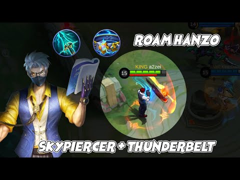 Hanzo Roam Skypiercer +Thunderbelt  Rank Gameplay