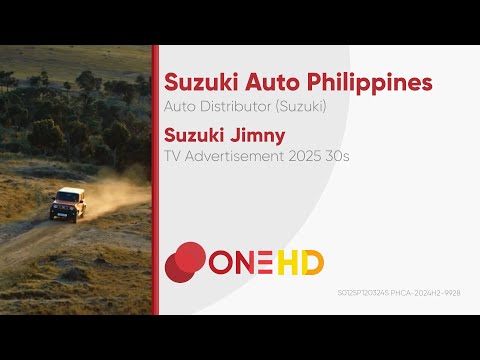 Suzuki Jimny TV Ad 2025 30s (Philippines) [HD]