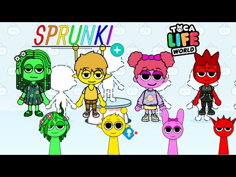 SPRUNKI: INCREDIBOX in TOCA BOCA / incredibox - sprunki mix: fun time