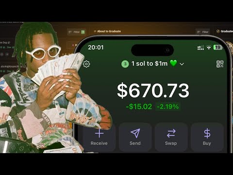 1 SOL TO $1,000,000 EP.1 (Memecoin Trading Challenge)