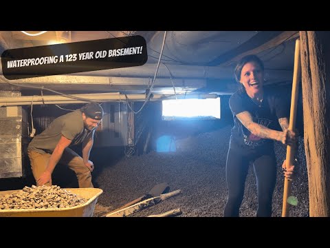 Waterproofing A 123 Year Old Basement | Homesteading