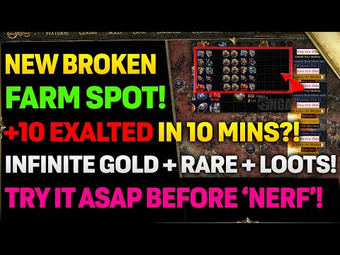 SUPER CRAZY POE 2 NEW FARMING SPOT!! | INFINITE Rare Resets = Tons Of Loots!