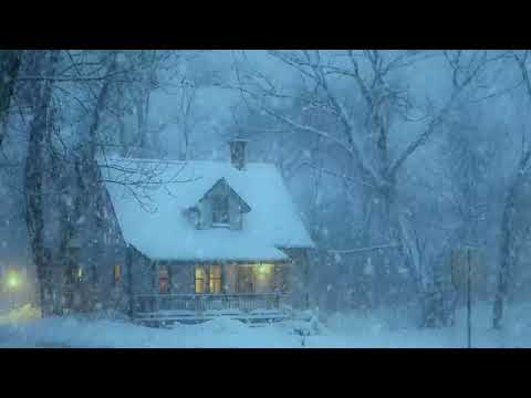 Deserted Streets In Cold Snowstorm | Reduce Stress With Hypnotic Blizzard for Zen Meditation & Rest