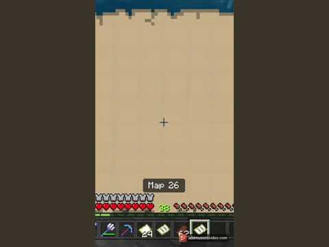 Making a Massive Map on my Wall in Minecraft! #shorts #short #minecraft #viral