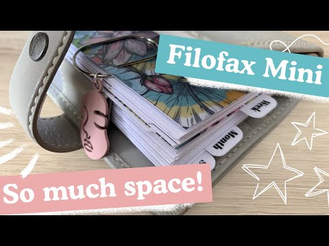 Curious about mini planners? 🤔 Filofax Malden Setup & Tips to make it Work - Planner Flip and Chat